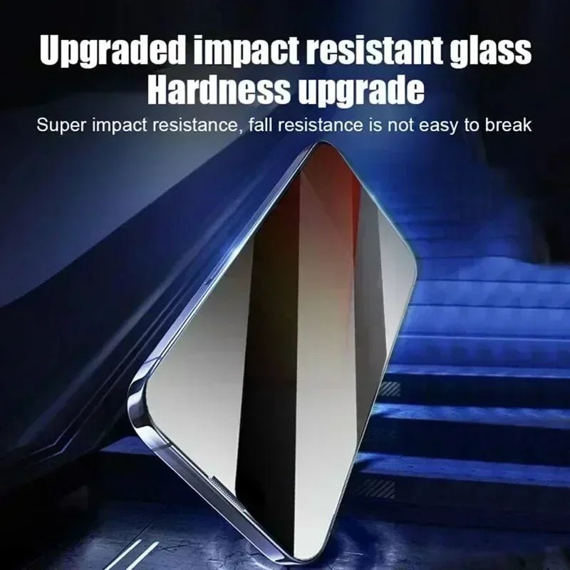 3Pcs Dust Free Installation Privacy Screen Protector for IPhone 16 14 11 12 13 15 Pro Max 7 8 Plus Mini X XR XS Anti-spy Glass - Viral Drop Club