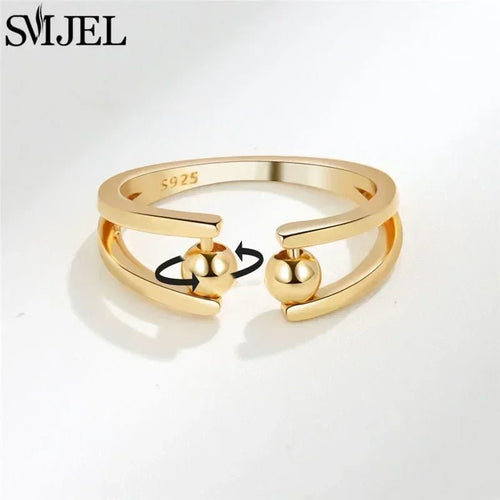 Adjustable Beaded Fidget Ring - Viral Drop Club