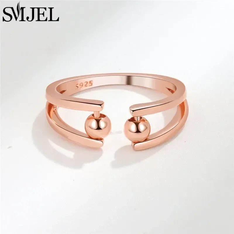 Adjustable Beaded Fidget Ring - Viral Drop Club