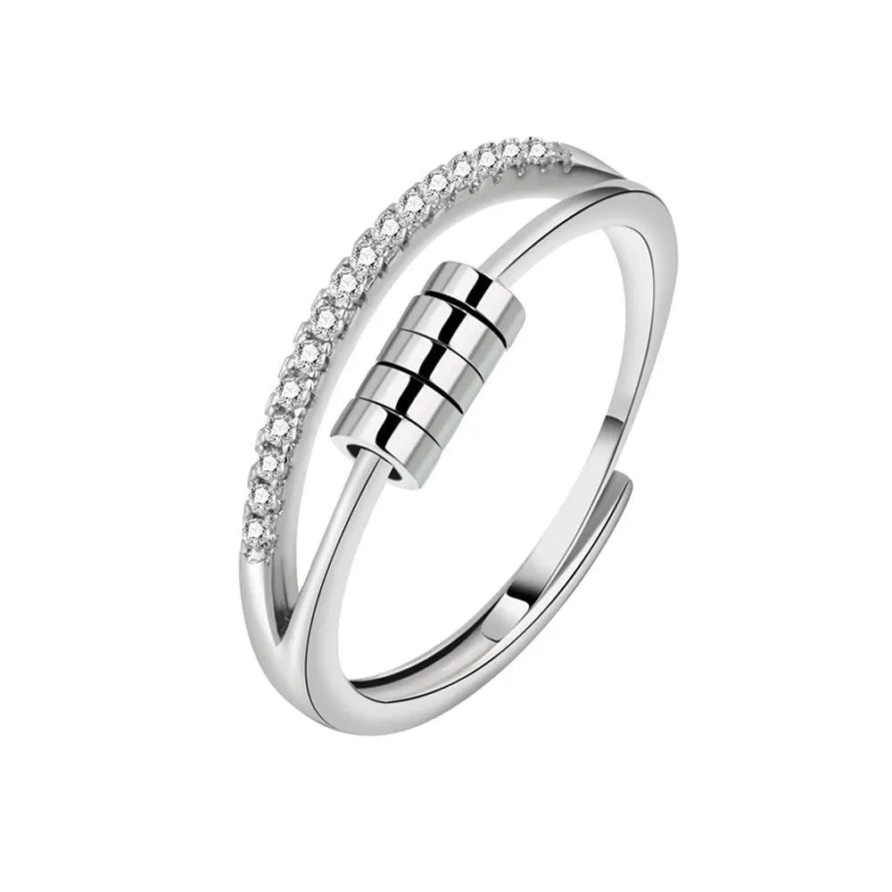 Adjustable Fidget Spinner Ring - Viral Drop Club