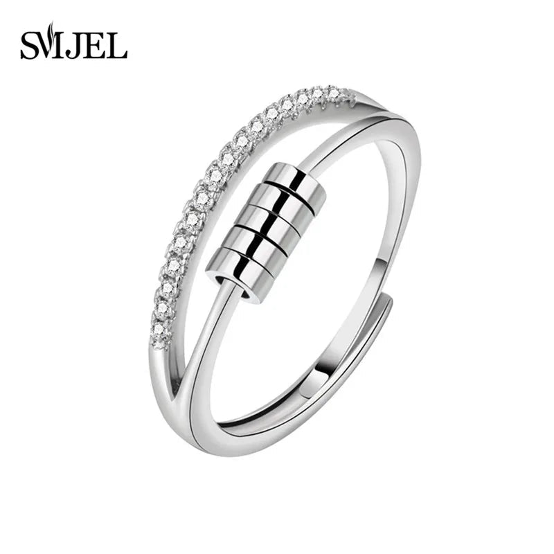 Adjustable Fidget Spinner Ring - Viral Drop Club