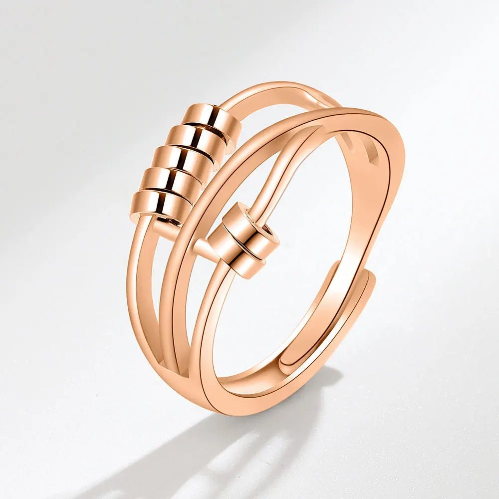 Adjustable Fidget Spinner Ring - Viral Drop Club