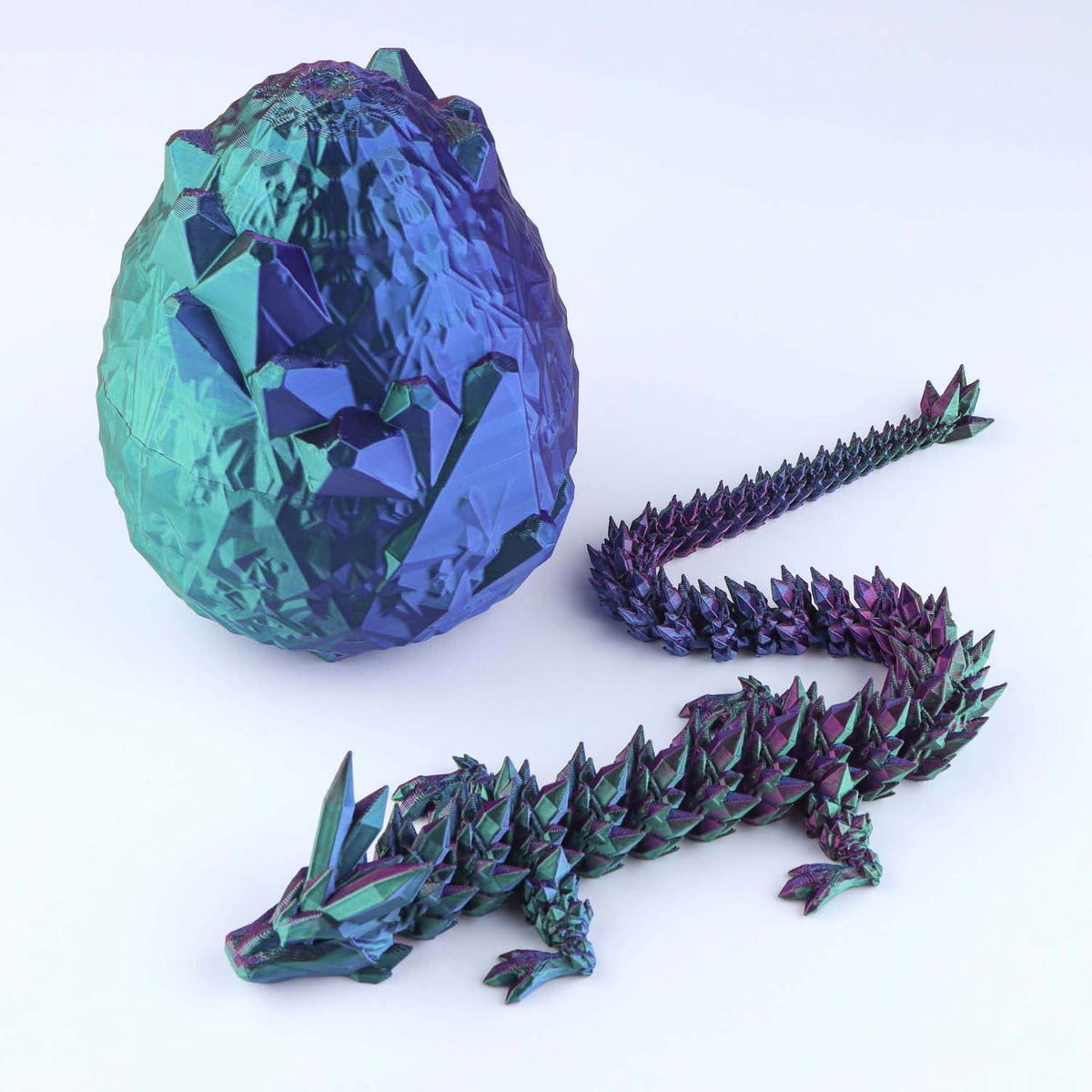 Articulated Crystal Dragon Fidget Toy - Viral Drop Club