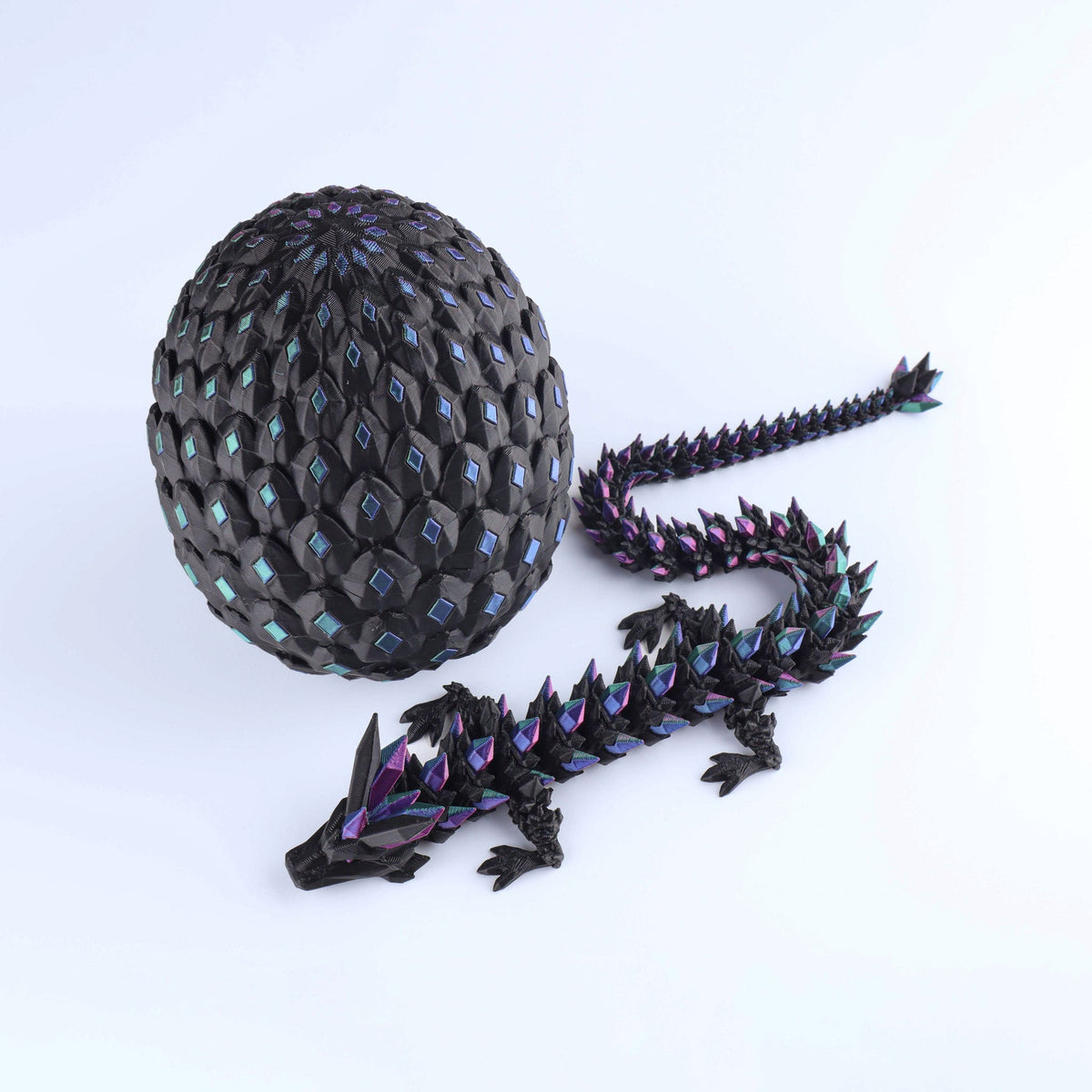 Articulated Crystal Dragon Fidget Toy - Viral Drop Club
