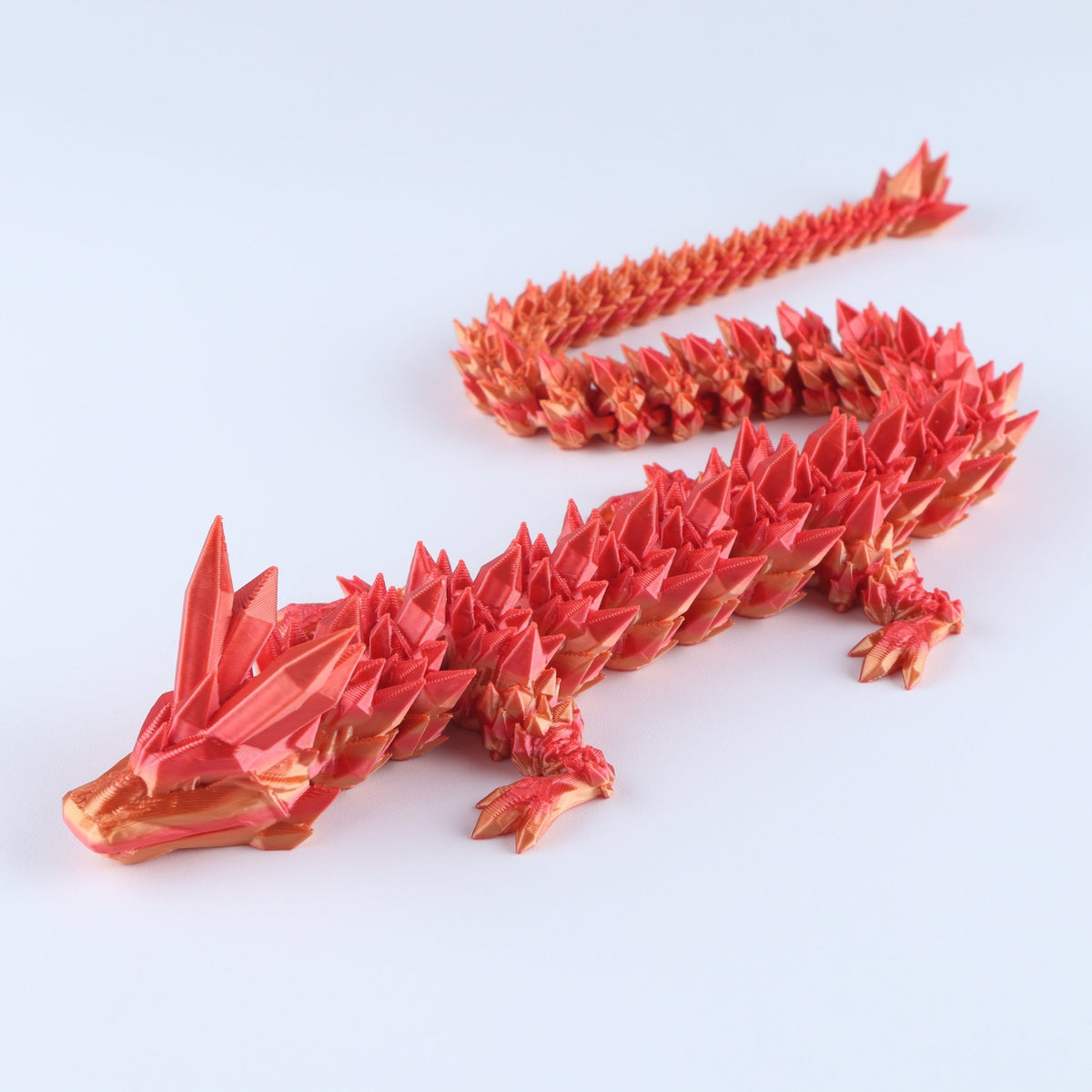 Articulated Crystal Dragon Fidget Toy - Viral Drop Club