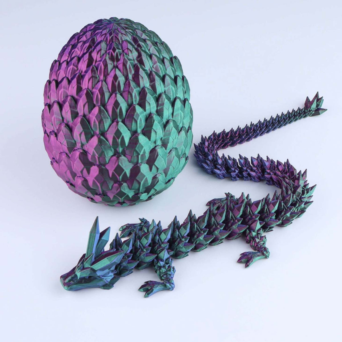 Articulated Crystal Dragon Fidget Toy - Viral Drop Club
