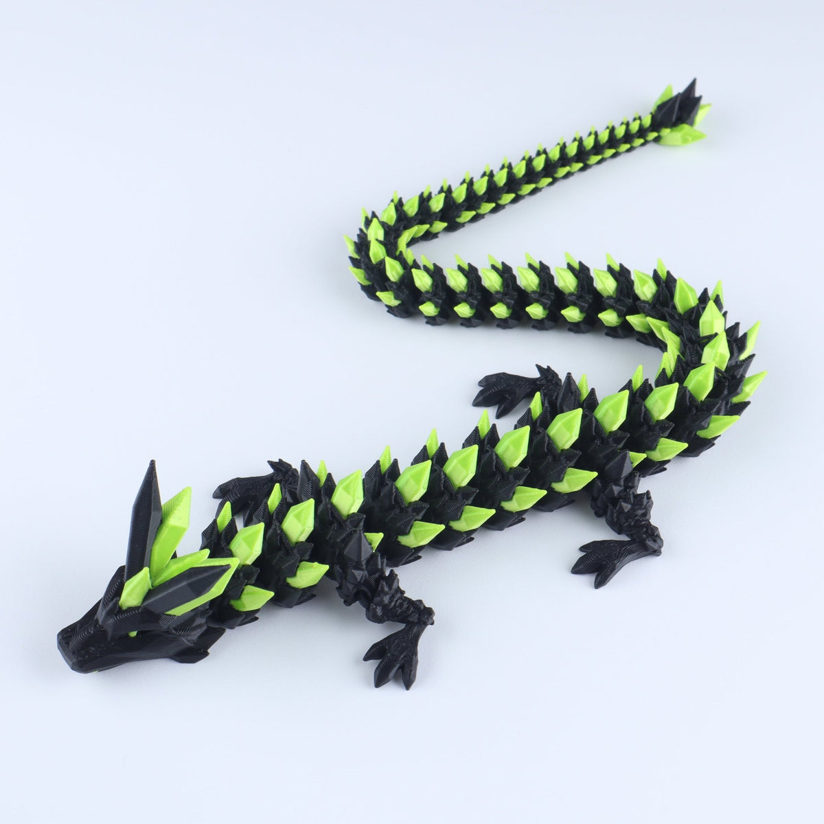 Articulated Crystal Dragon Fidget Toy - Viral Drop Club