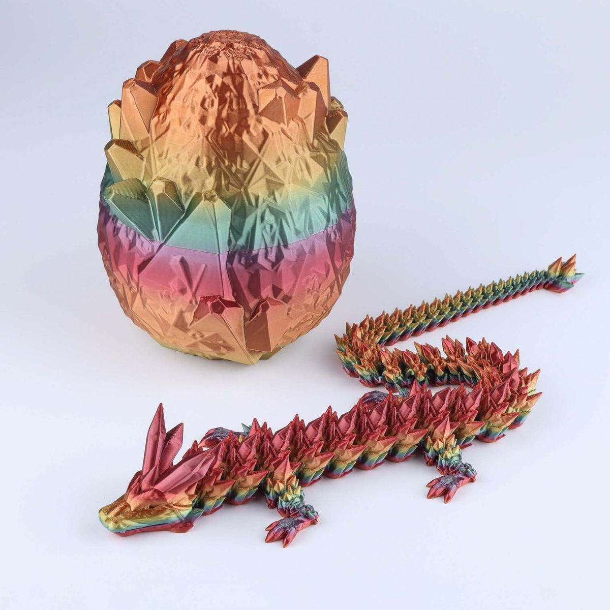 Articulated Crystal Dragon Fidget Toy - Viral Drop Club