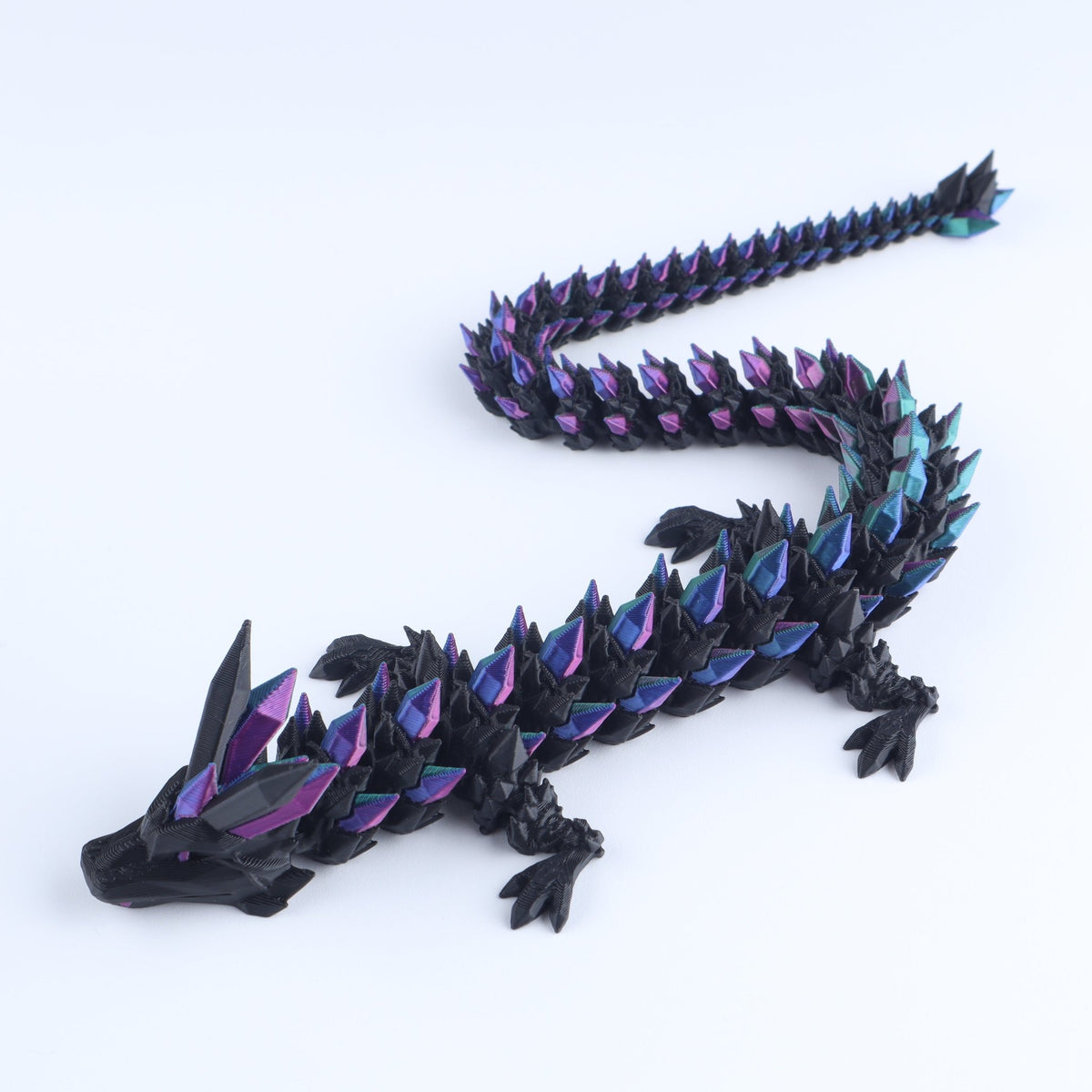 Articulated Crystal Dragon Fidget Toy - Viral Drop Club