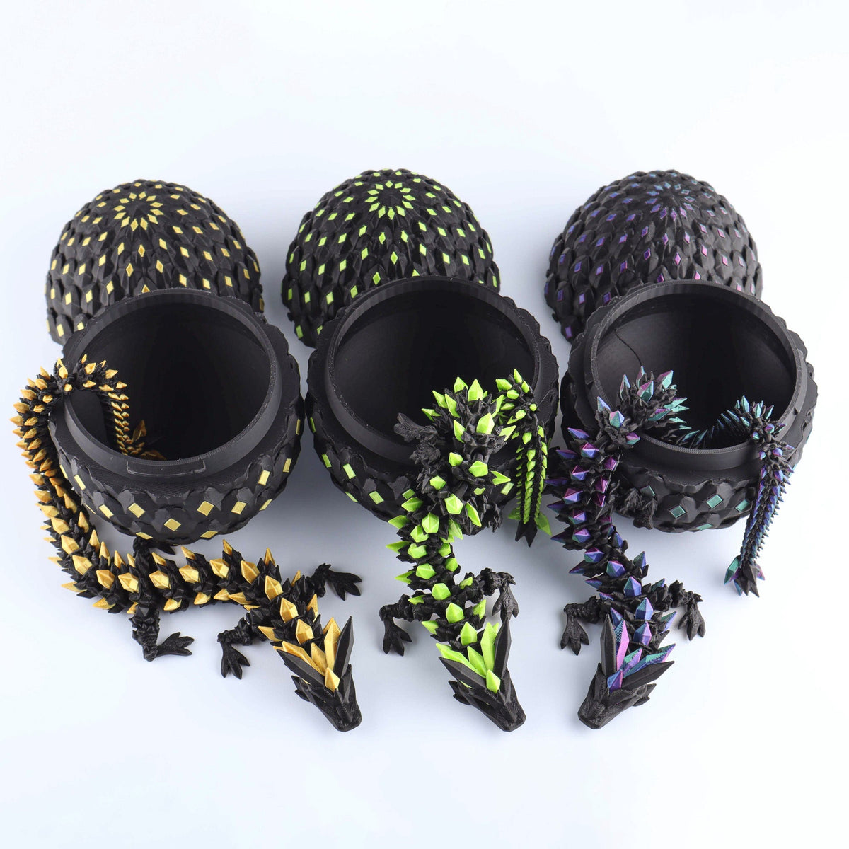 Articulated Crystal Dragon Fidget Toy - Viral Drop Club