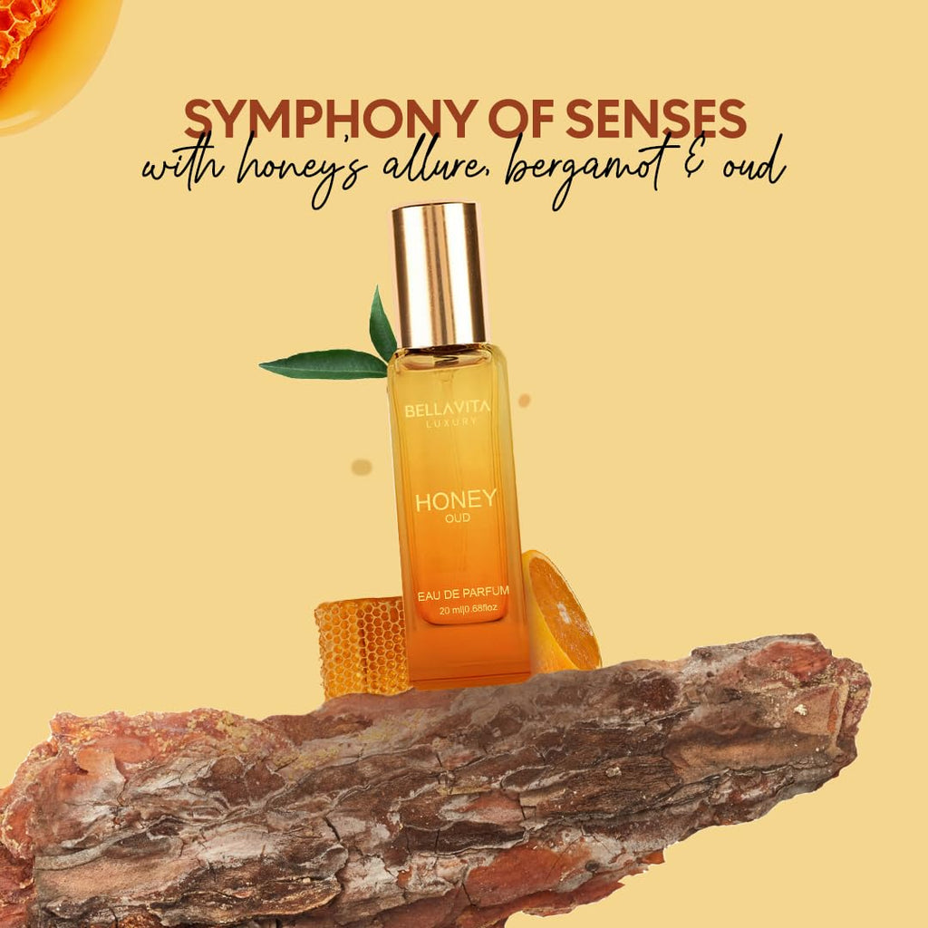 BellaVita Luxury Honey Oud Eau de Parfum – 20 ml - Viral Drop Club