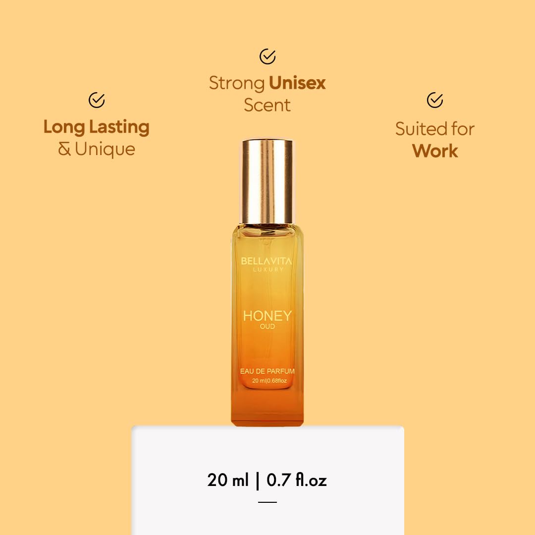 BellaVita Luxury Honey Oud Eau de Parfum – 20 ml - Viral Drop Club