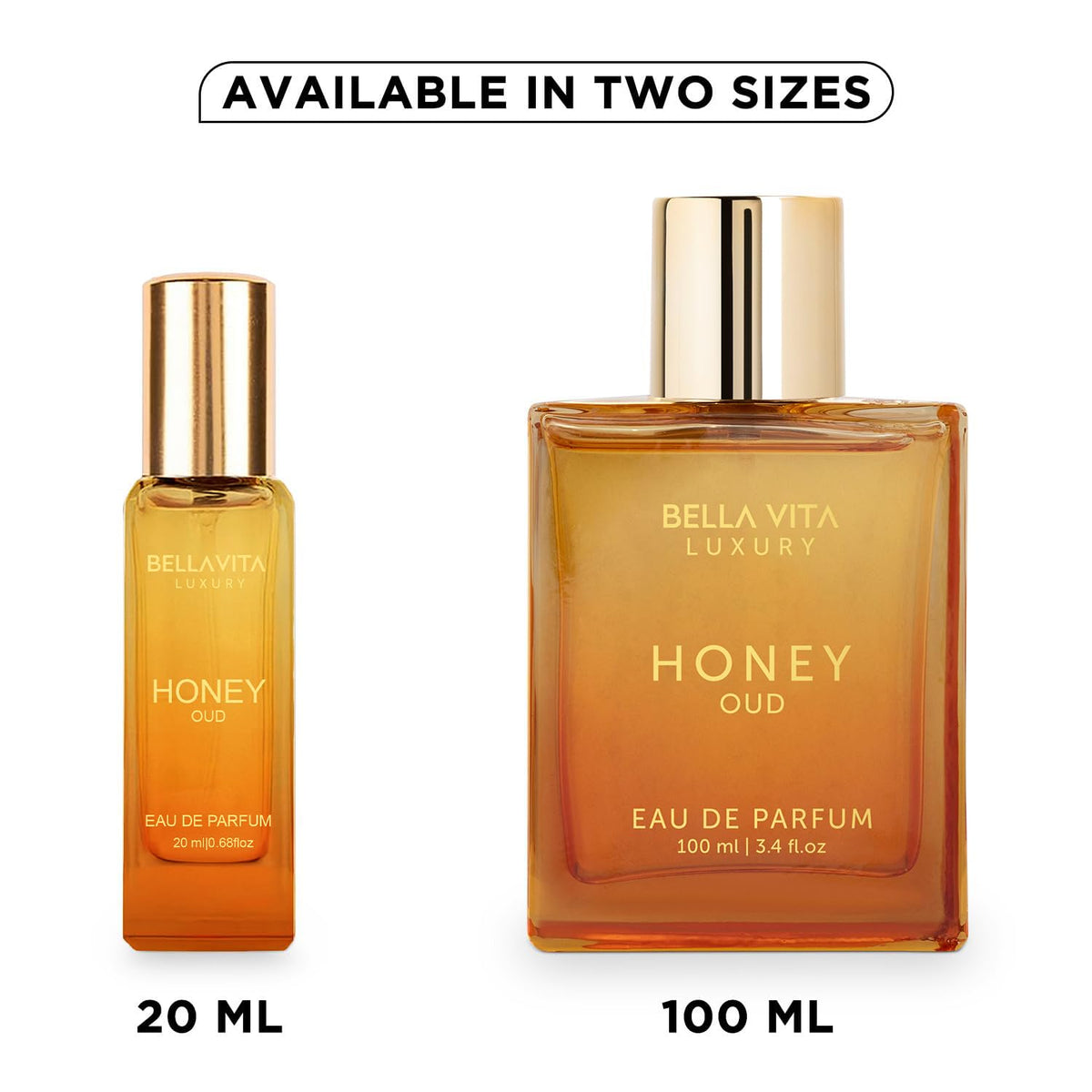 BellaVita Luxury Honey Oud Eau de Parfum – 20 ml - Viral Drop Club