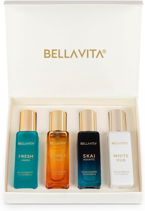 BellaVita Luxury Mini Perfume Gift Set – 4 Scents - Viral Drop Club