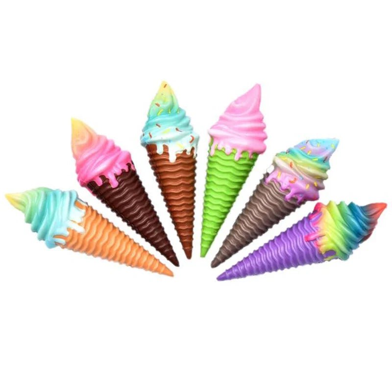 Colorful Ice Cream Slow-Rise Squishy - Viral Drop Club