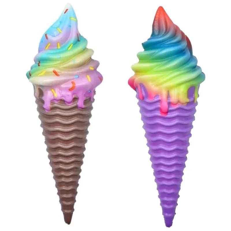 Colorful Ice Cream Slow-Rise Squishy - Viral Drop Club