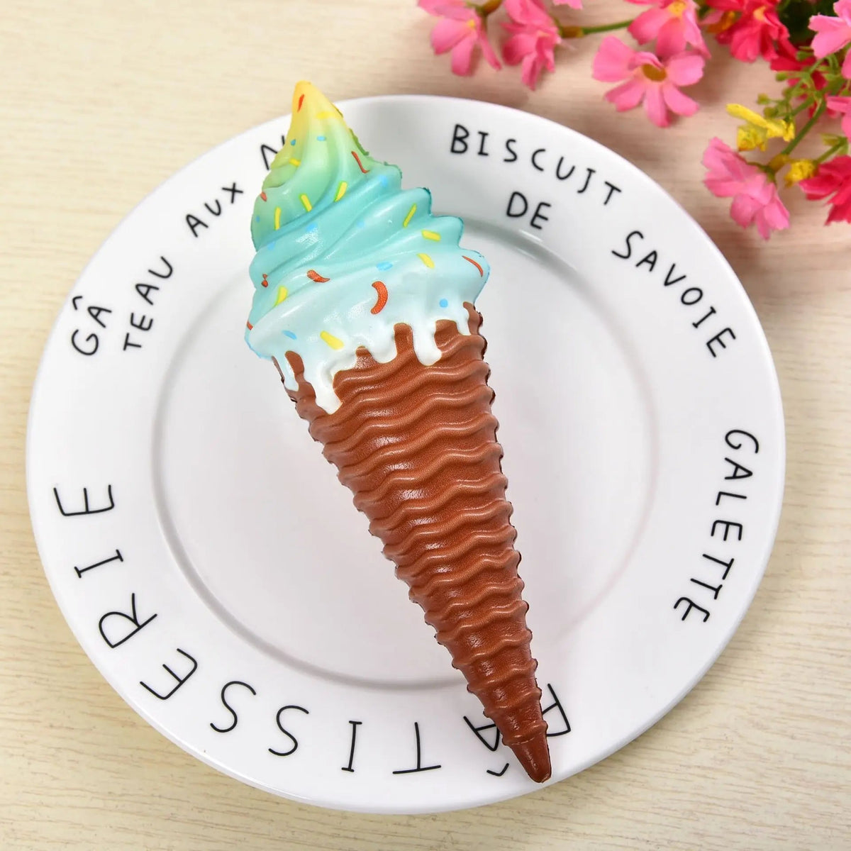 Colorful Ice Cream Slow-Rise Squishy - Viral Drop Club