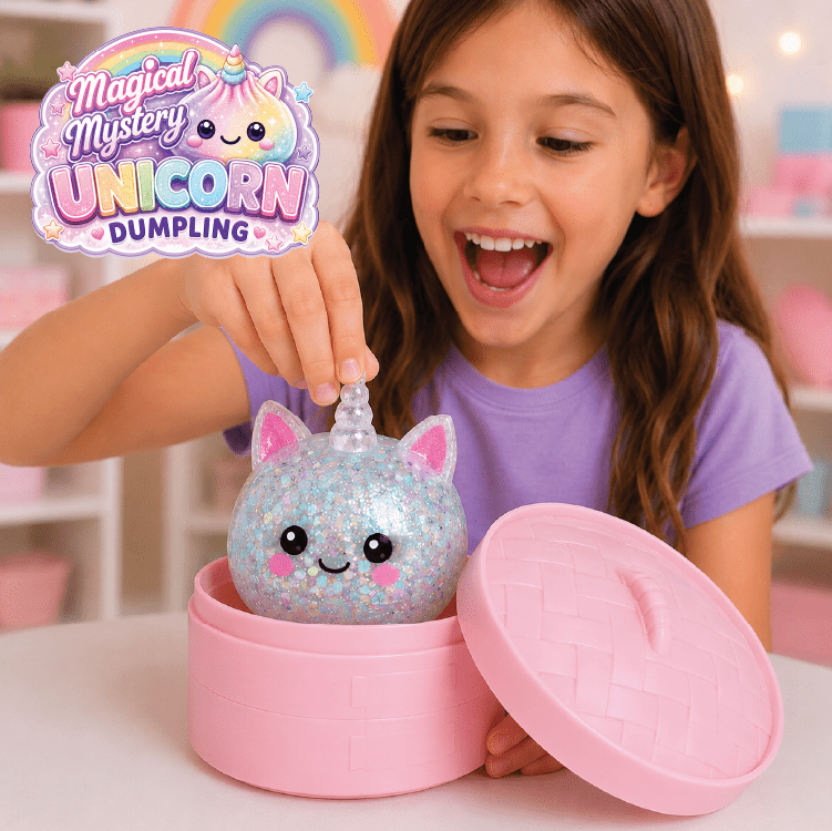 Fun Doh Unicorn Mystery Dumpling Squishy Toy - Viral Drop Club