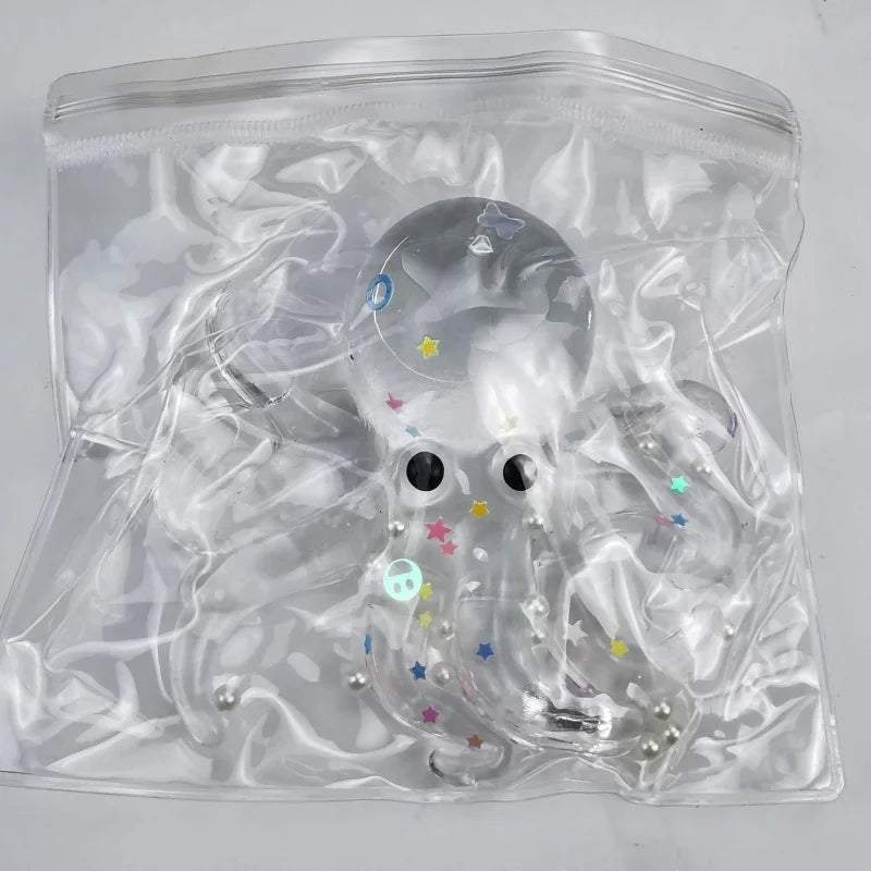 Glitter Octopus Taba Squishy - Viral Drop Club