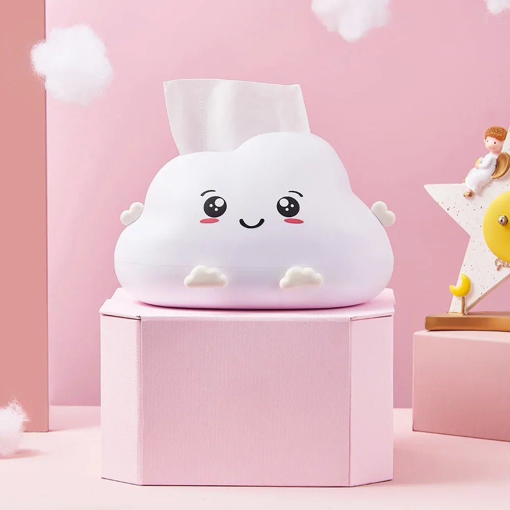 Kawaii Cloud Tissue Box - Viral Drop Club