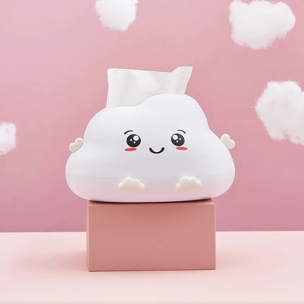Kawaii Cloud Tissue Box - Viral Drop Club