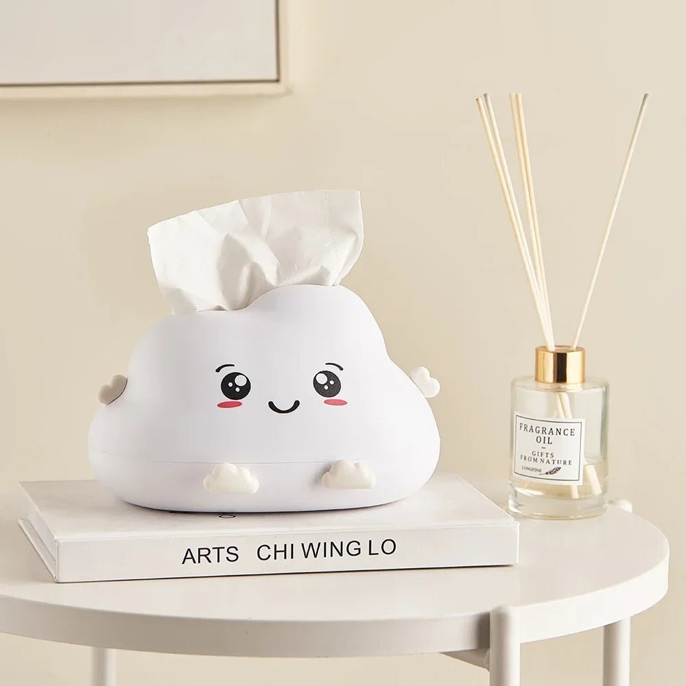 Kawaii Cloud Tissue Box - Viral Drop Club