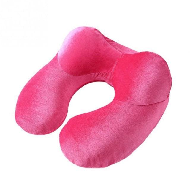 Memory-Foam Travel Neck Pillow - Viral Drop Club