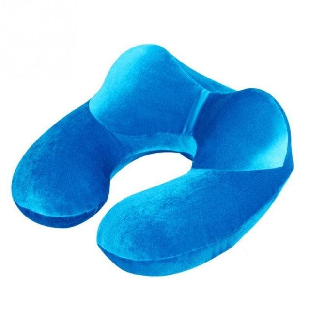 Memory-Foam Travel Neck Pillow - Viral Drop Club