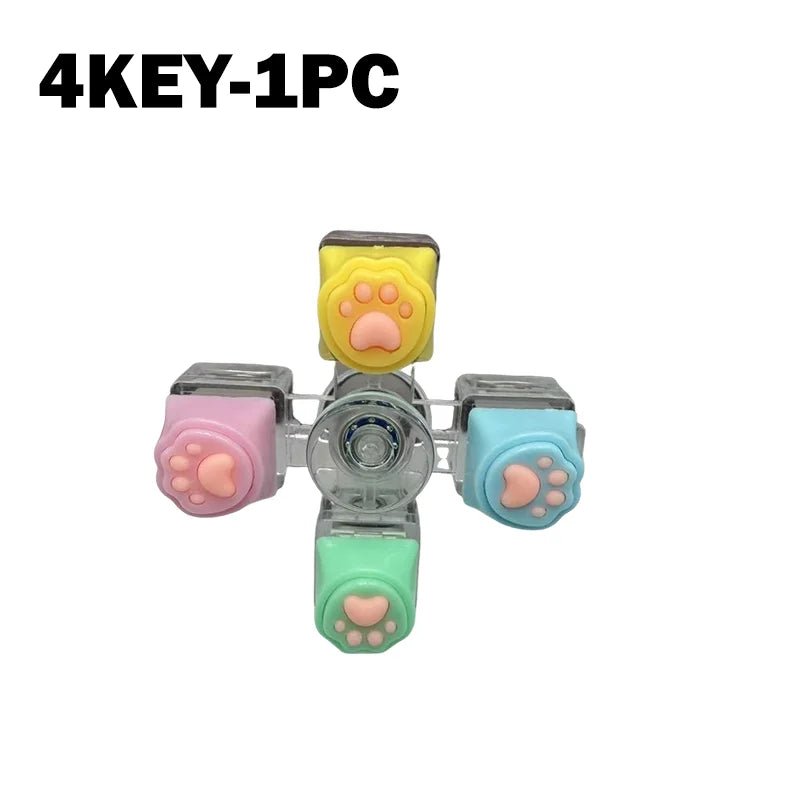 Mini LED Keyboard Fidget Keychain - Viral Drop Club
