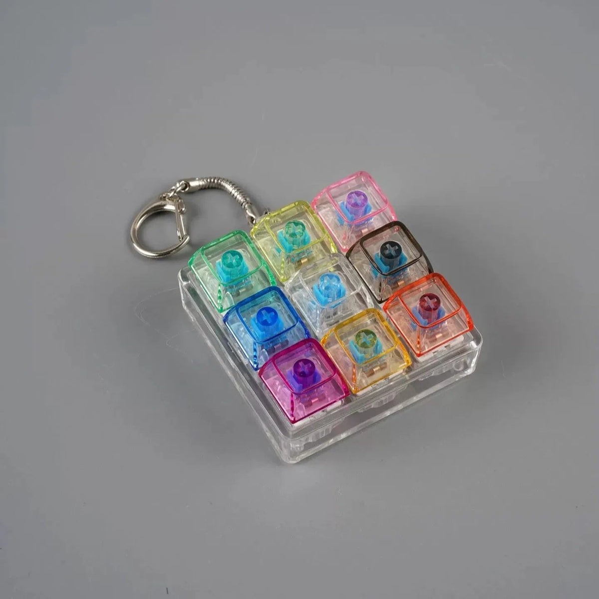 Mini LED Keyboard Fidget Keychain - Viral Drop Club