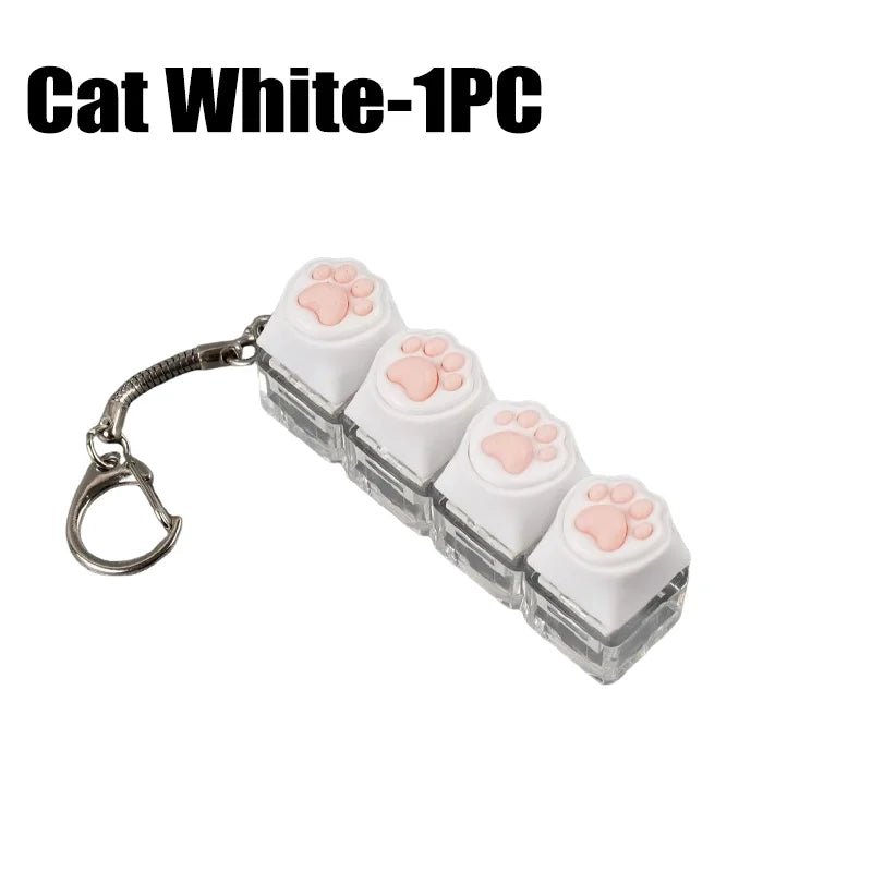 Mini LED Keyboard Fidget Keychain - Viral Drop Club