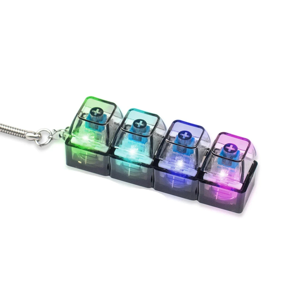 Mini LED Keyboard Fidget Keychain - Viral Drop Club