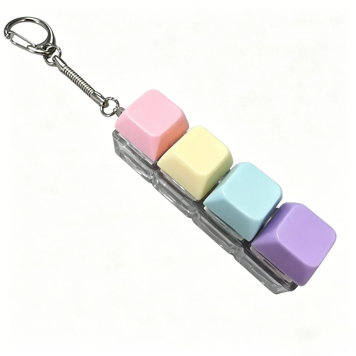 Mini LED Keyboard Fidget Keychain - Viral Drop Club