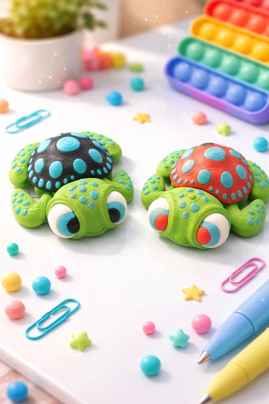 Mini Turtle Fidget Magnets - Viral Drop Club
