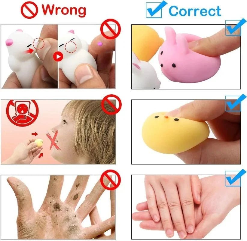 Mochi Squishy Toy Filled Easter Eggs | Mystery Animal Stress Relief Toys for Kids and Adults - Viral Drop Club