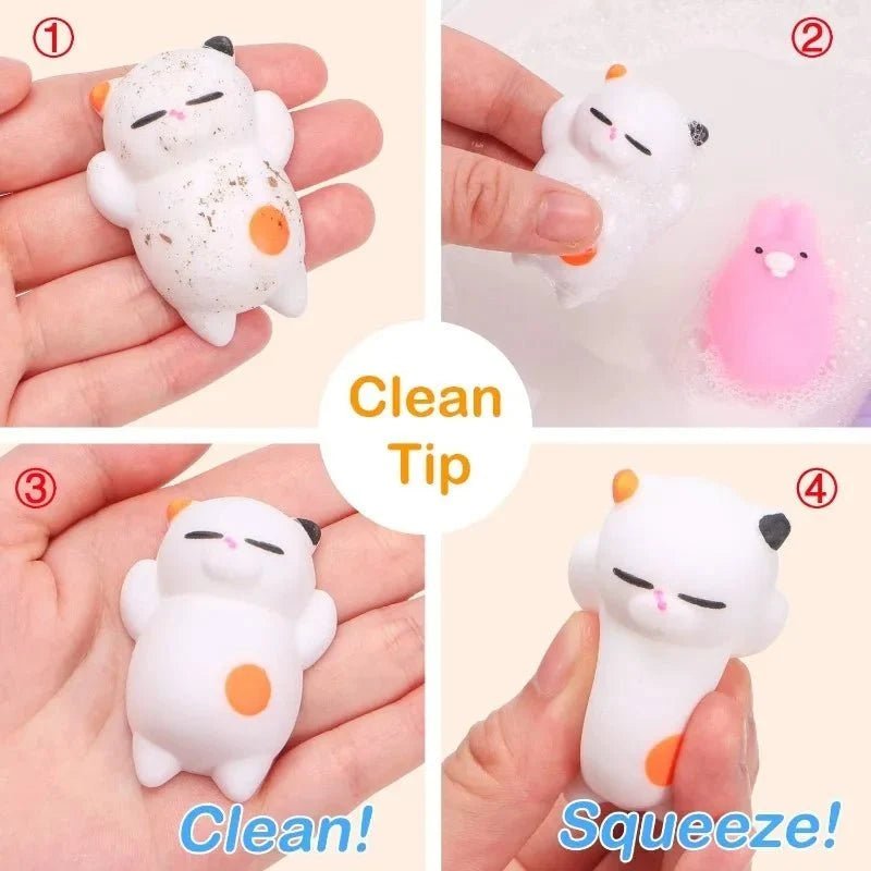 Mochi Squishy Toy Filled Easter Eggs | Mystery Animal Stress Relief Toys for Kids and Adults - Viral Drop Club