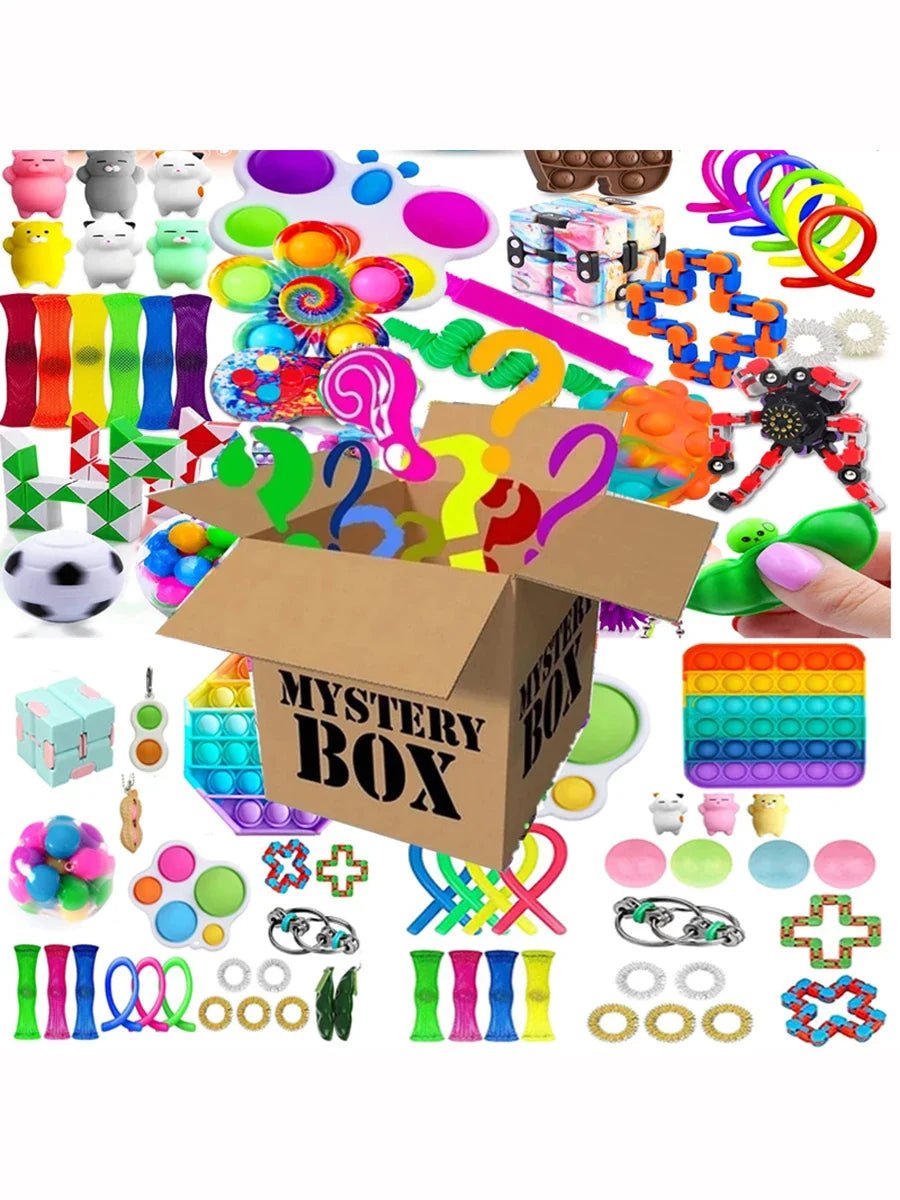Mystery Fidget Surprise Pack – 3, 5, 10 or 20 Pieces - Viral Drop Club
