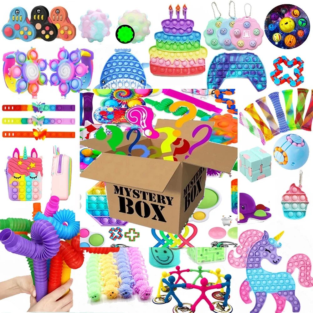 Mystery Fidget Surprise Pack – 3, 5, 10 or 20 Pieces - Viral Drop Club