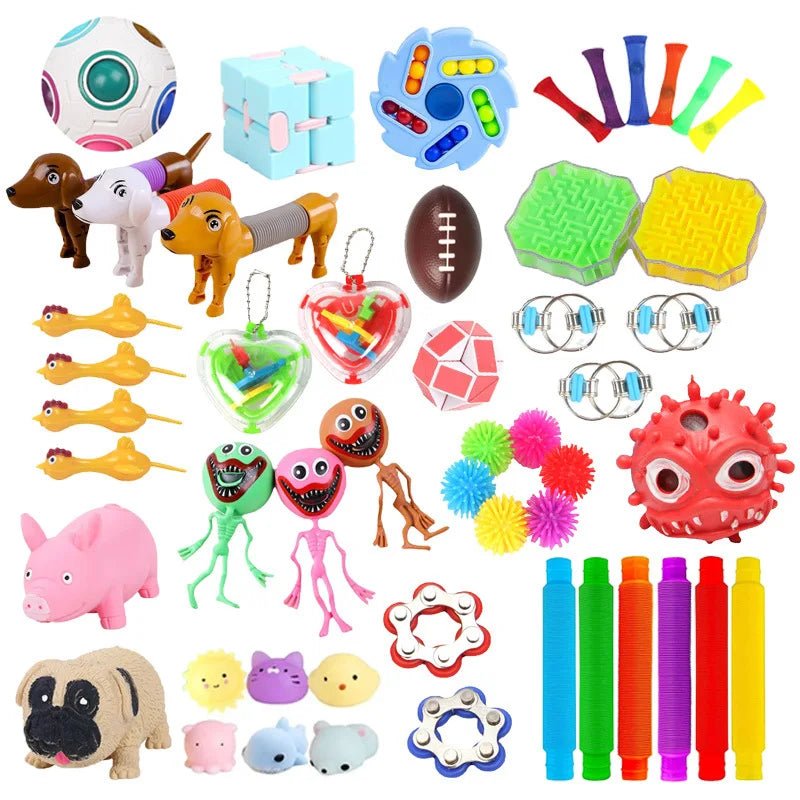 Mystery Fidget Surprise Pack – 3, 5, 10 or 20 Pieces - Viral Drop Club