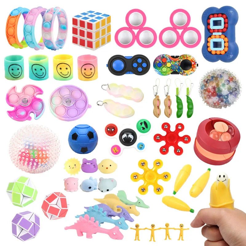 Mystery Fidget Surprise Pack – 3, 5, 10 or 20 Pieces - Viral Drop Club