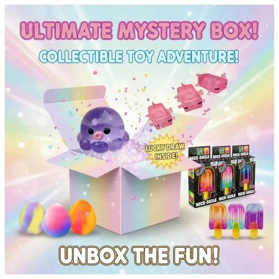 Mystery Squishy Toy Box Slow Rise Sensory Fidget Surprise - Viral Drop Club
