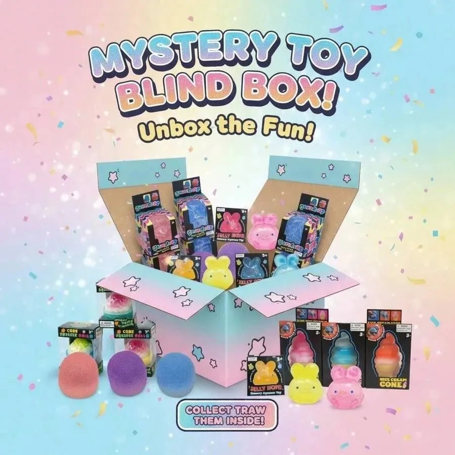 Mystery Squishy Toy Box Slow Rise Sensory Fidget Surprise - Viral Drop Club
