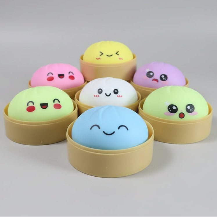 (Pastel Soft Squish) Squishy Bun Mystery Dumplings - Viral Drop Club