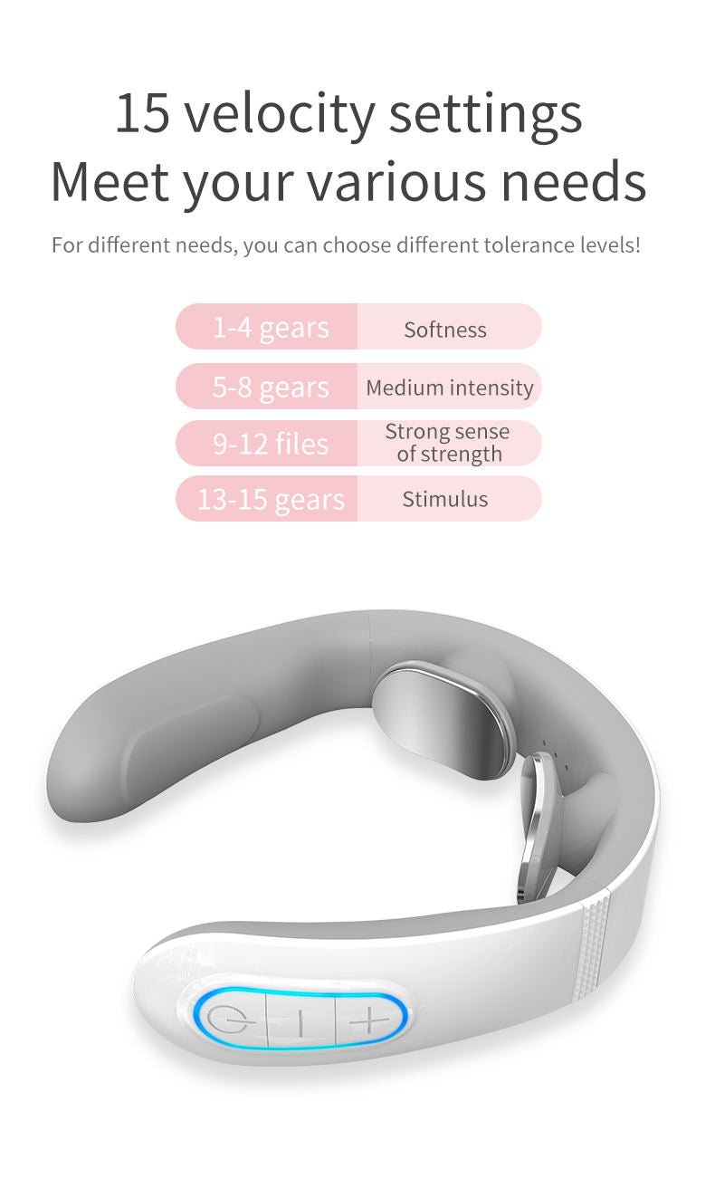 Portable EMS Neck Massager with Heat - Viral Drop Club