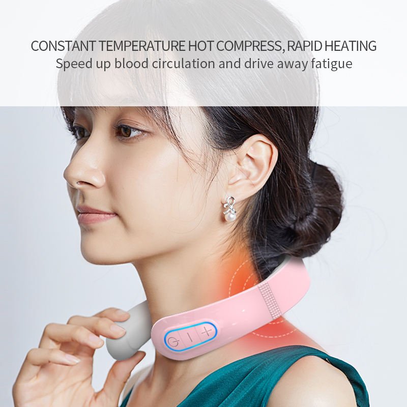 Portable EMS Neck Massager with Heat - Viral Drop Club