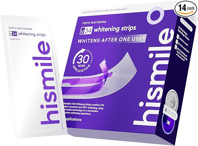 Purple Teeth Whitening Strips – 14 Treatments - Viral Drop Club
