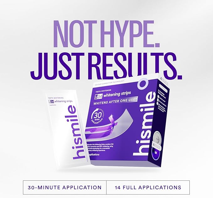 Purple Teeth Whitening Strips – 14 Treatments - Viral Drop Club