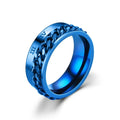 Roman Numeral Rotating Fidget Ring - Viral Drop Club