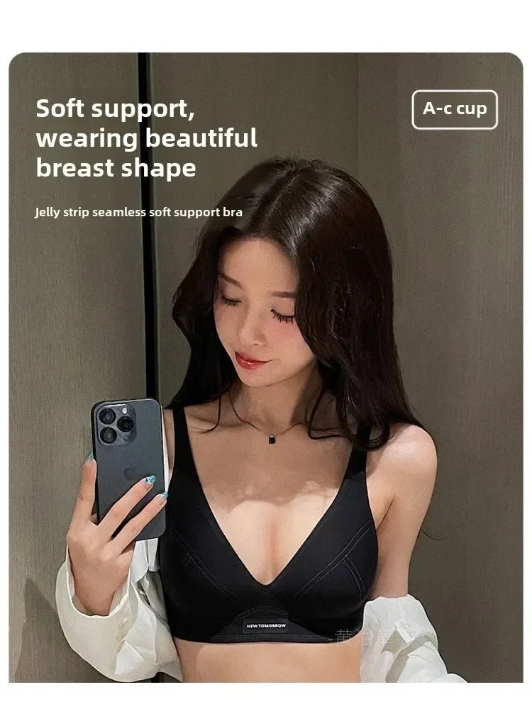Seamless Jelly Support Bra – Wire-Free - Viral Drop Club