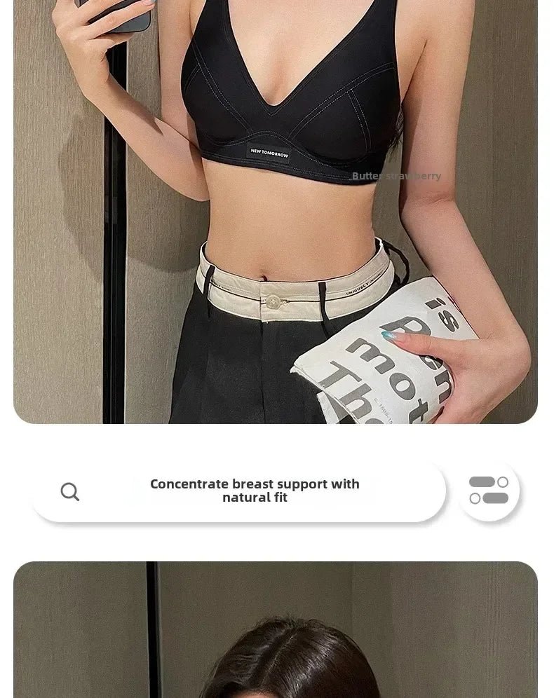 Seamless Jelly Support Bra – Wire-Free - Viral Drop Club